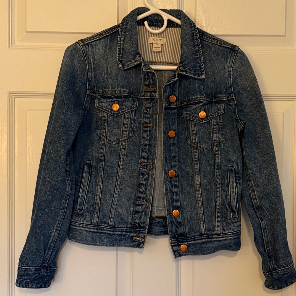 J. Crew Jean Jacket with Buttons